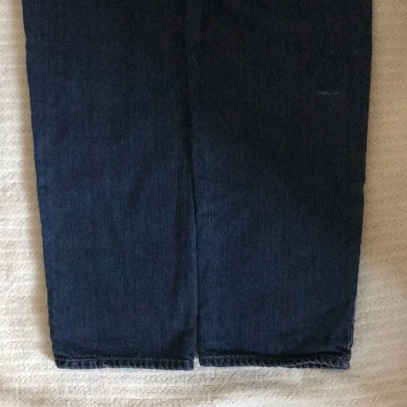 Eddie Bauer Men Flannel Lined Jeans Straight fit 36 x 34 River Rock - Picture 6 of 15